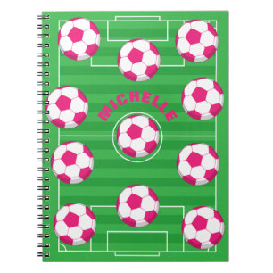Carnet Champ de soccer personnalisé