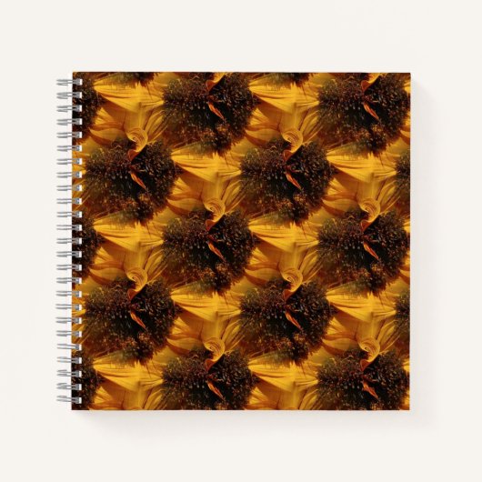 Carnet Champ de tournesols... (Devant)