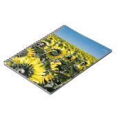 Carnet Champ de tournesols (Côté gauche)