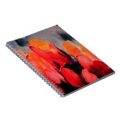 Carnet Champ de Tulipes – Intensité Florale Abstraite (Côté Droit)