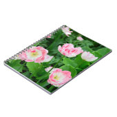 Carnet Champ de tulipes roses (Côté gauche)