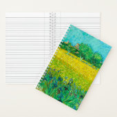 Carnet Champ de Van Gogh avec Iris près d'Arles (À l'intérieur)