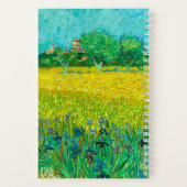 Carnet Champ de Van Gogh avec Iris près d'Arles (Verso)