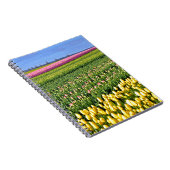 Carnet Champ des tulipes de printemps (Côté Droit)
