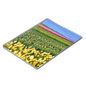 Carnet Champ des tulipes de printemps (Côté gauche)