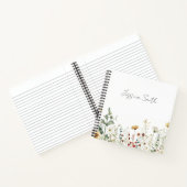 Carnet Champ Fleur sauvage d'été personnalisé (Intérieur)