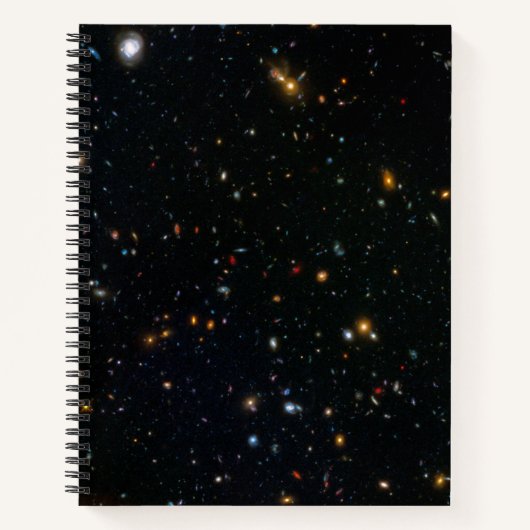 Carnet Champ parallèle du cluster Galaxy Abell 370. (Devant)