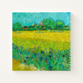 Carnet Champ Van Gogh avec Irises près d'Arles (Dos)