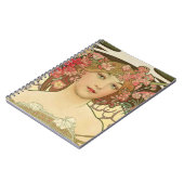 Carnet Champagne Alphonse Mucha (Côté gauche)