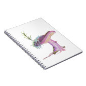 Carnet Champignon Aquarelle Fantaisiste (Côté Droit)