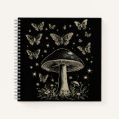 Carnet champignon papillon (Devant)