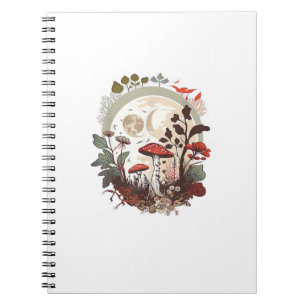 Carnet Champignon Sere Aesthetic Goblincore et Cottagecor