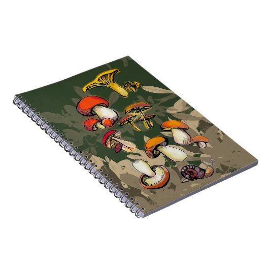 Carnet Champignons (Côté Droit)