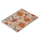 Carnet Champignons d'automne (Côté gauche)