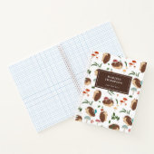 Carnet Champignons de Hérisson Mignon Forêt Animaux de la (Intérieur)