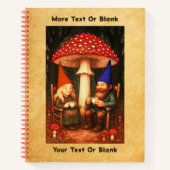 Carnet Champignons et Gnomes d'Amanita (Devant)