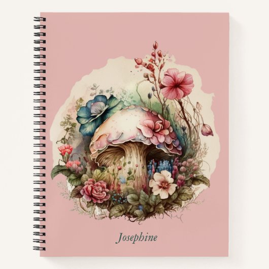 Carnet Champignons floraux (Devant)