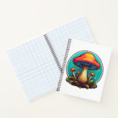 Carnet Champignons Magiques Colorés (Intérieur)