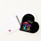 Carnet Champignons psychédéliques colorés- (Intérieur)