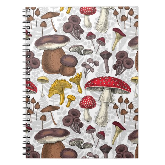 Carnet Champignons sauvages (Devant)