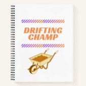 Carnet champion de dérive (Devant)