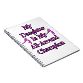 Carnet Champion universel de gymnastique de fille (Côté Droit)