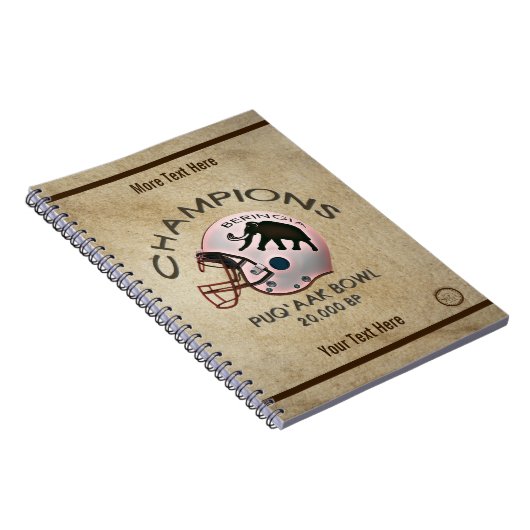 Carnet Championnat de bol de l'Université de Beringia Puq (Côté Droit)