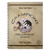 Carnet Championnat de bol de l'Université de Beringia Puq (Devant)