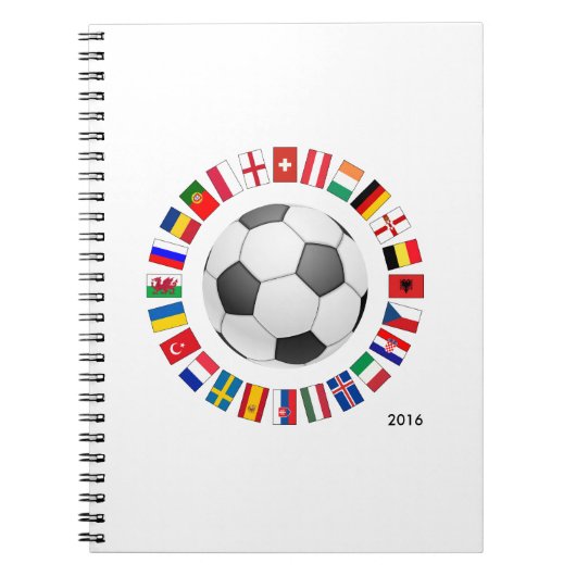 Carnet Championnat d'Europe de football 2016 (Devant)
