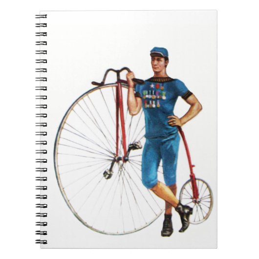 Carnet Championnat vintage de vélo (Devant)