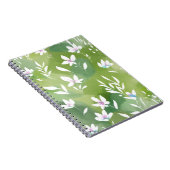 Carnet Champs de fleurs blanches | Élégante floraison pri (Côté Droit)
