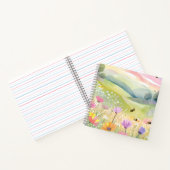 Carnet Champs de fleurs des abeilles de printemps | Flora (Intérieur)