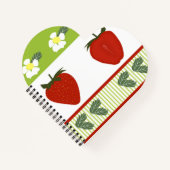 Carnet Champs de fraises - Décor de cuisine (Devant)