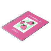 Carnet Champs de Fraises Forever Classique (Côté gauche)