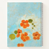 Carnet Champs de Poppies Orange Cute California (Dos)