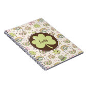 Carnet Chance Shamrock et Rainbows St. Patrick's Day (Côté Droit)