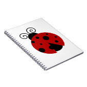 Carnet Chance soit une coccinelle mignonne conception d'i (Côté Droit)