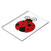 Carnet Chance soit une coccinelle mignonne conception d'i (Côté gauche)