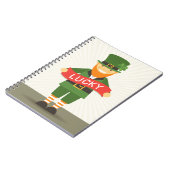 Carnet chanceux leprechaun (Côté gauche)