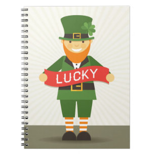 Carnet chanceux leprechaun