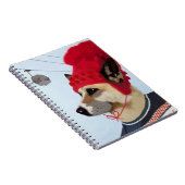 Carnet Chandail de chien en ski (Côté Droit)