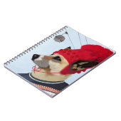 Carnet Chandail de chien en ski (Côté gauche)