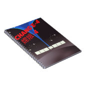 Carnet Chang'e-4 Chine espace Art. (Côté Droit)