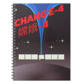 Carnet Chang'e-4 Chine espace Art. (Devant)