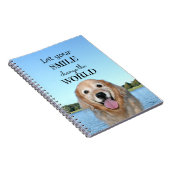 Carnet Changement de golden retriever le monde (Côté Droit)