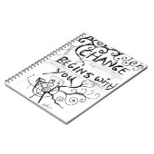 Carnet Changer commence avec vous (Côté gauche)