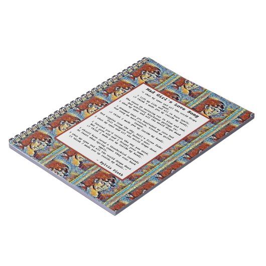 Carnet Chanson d'amour de la fille folle (Côté gauche)