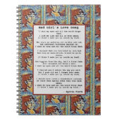 Carnet Chanson d'amour de la fille folle (Devant)