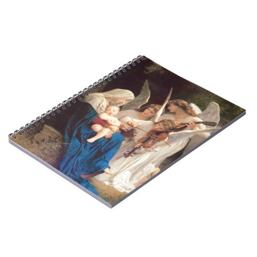 Carnet Chanson des Anges - William-Adolphe Bouguereau (Côté gauche)