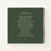 Carnet Chant d'anges avec la prière de la mère (Dos)